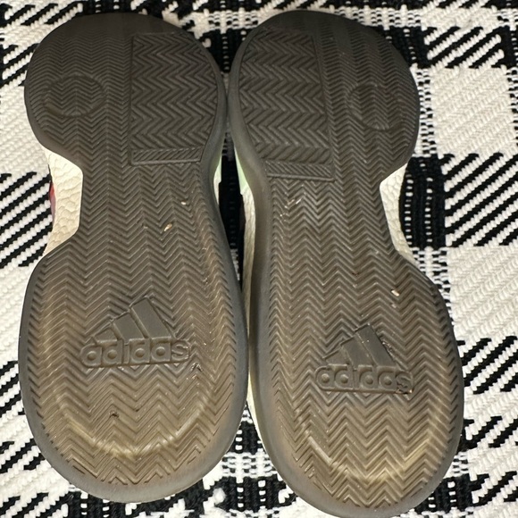 Rare Adidas ZONEBOOST Kaizam Multicolor Lace Up Basketball Shoes | Size 15 Men’s - Picture 9 of 9